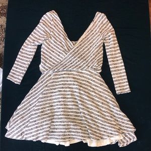 Free People Striped Knit Dress